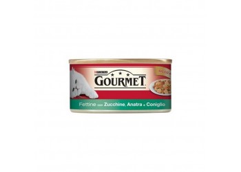 Purina Gourmet 195gr fettine con zucchine con anatra e coniglio
